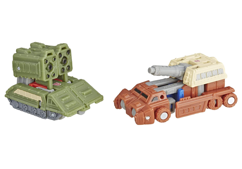Hasbro Transformers Siege War for Cybertron Micromasters TopShot & Flak Autobot Battle Patrol