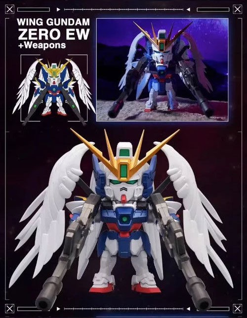 QMSV Mini Gundam Wing Zero EW XXXG-00W0