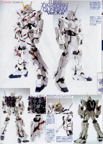 MG RX-0 Unicorn Ver Ka Titanium Finish