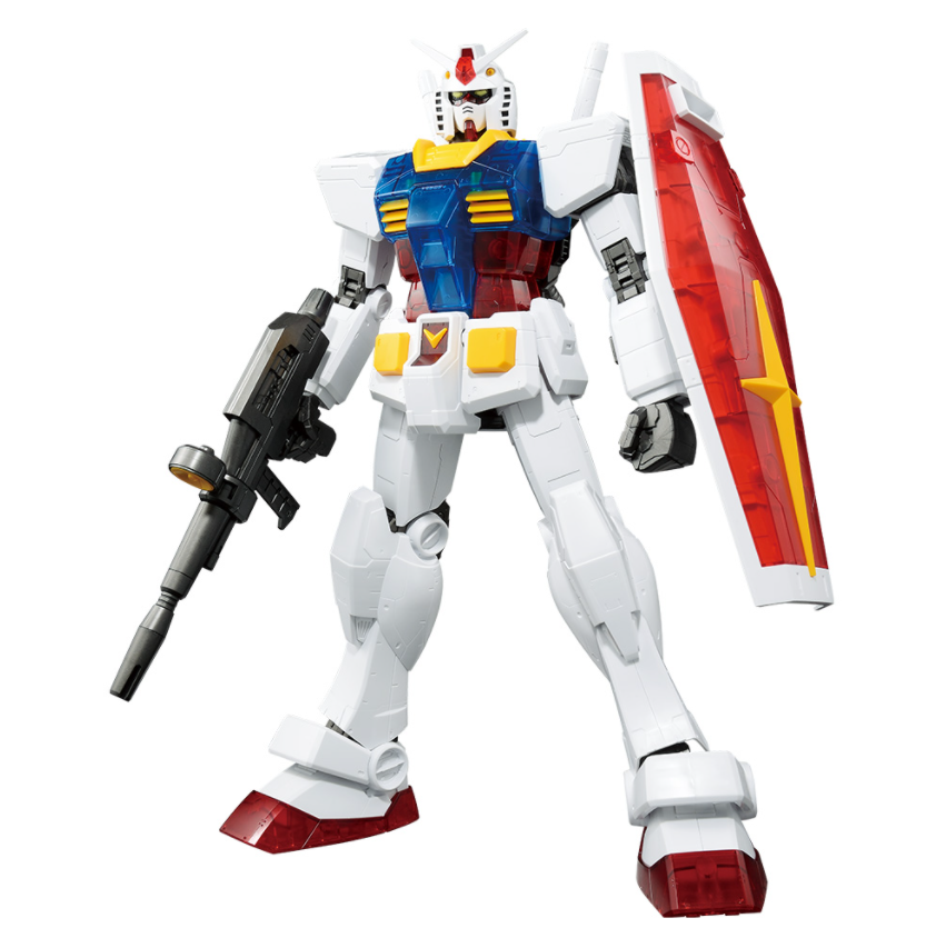 Mega Size RX-78-2 Gundam Solid Clear Standard Ichiban Kuji Kidou Senshi Gundam - A Prize