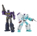 Hasbro Transformers War for Cybertron Deluxe &amp; Voyager Shattered Glass Ratchet and Optimus Prime WFC-GS17
