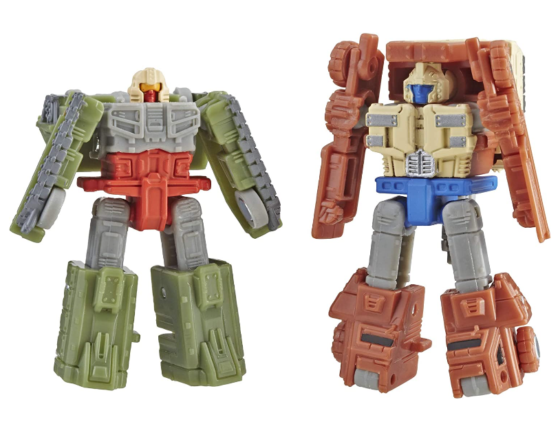 Hasbro Transformers Siege War for Cybertron Micromasters TopShot & Flak Autobot Battle Patrol