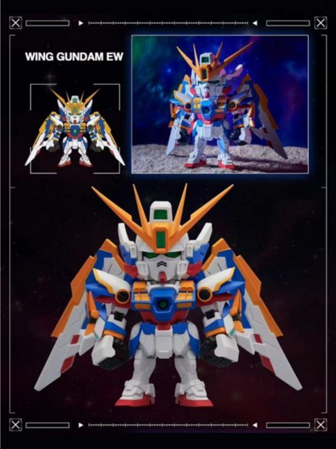 QMSV Mini Gundam Wing Zero EW XXXG-00W0 Box of 10