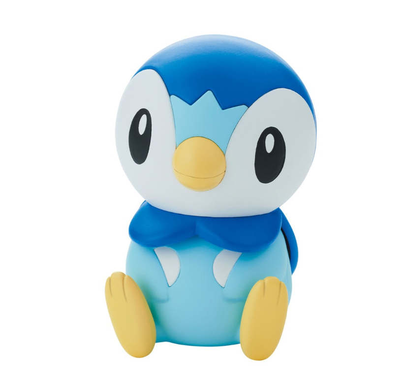 Pokemon Poke-Pla Plastic Model Collection Quick!! Piplup #06