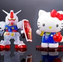 SD EX Standard Hello Kitty / RX-78-2 Gundam Clear Color Gundam Base Limited