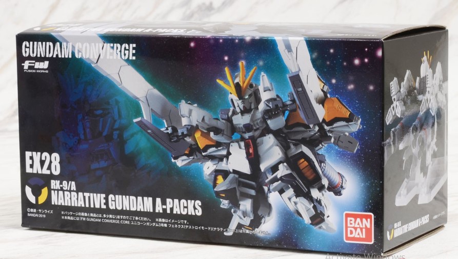 FW Gundam Converge EX28 Narrative Gundam A-Packs Shokugan