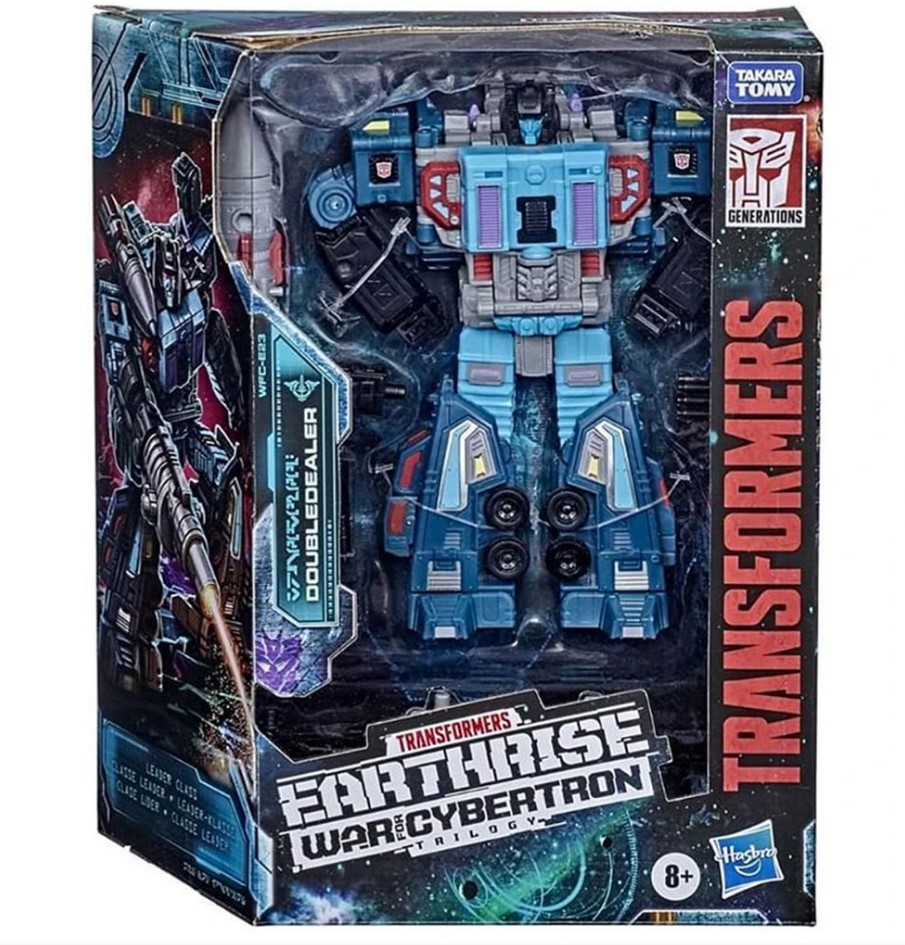 Transformers Earthrise Leader Doubledealer Triple Changer WFC-E23