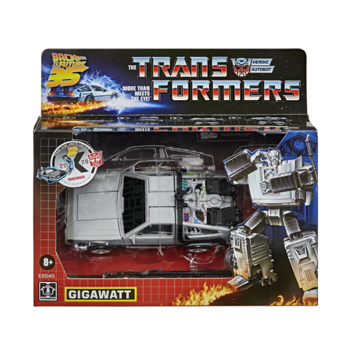 Hasbro Transformers X Back to the Future Gigawatt Delorean