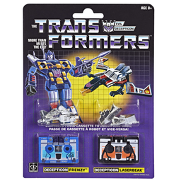 Hasbro Transformers Vintage G1 Cassette Frenzy &amp; Laserbeak 2-Pack