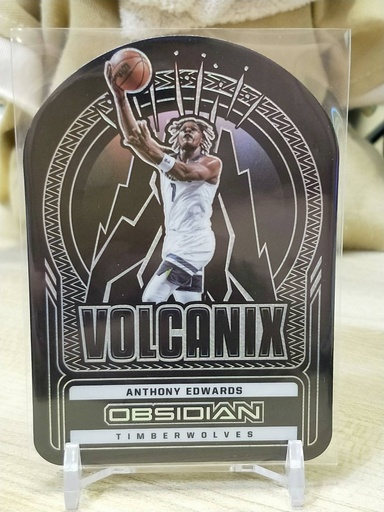 2021-22 Obsidian Anthony Edwards Volcanix SSP preorder