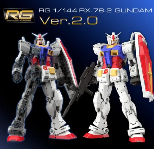 [1/144] RG #40 RX-78-2 Gundam v2.0